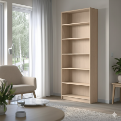 Стеллаж Билли Либерти бук дизайн IKEA ракурс 3