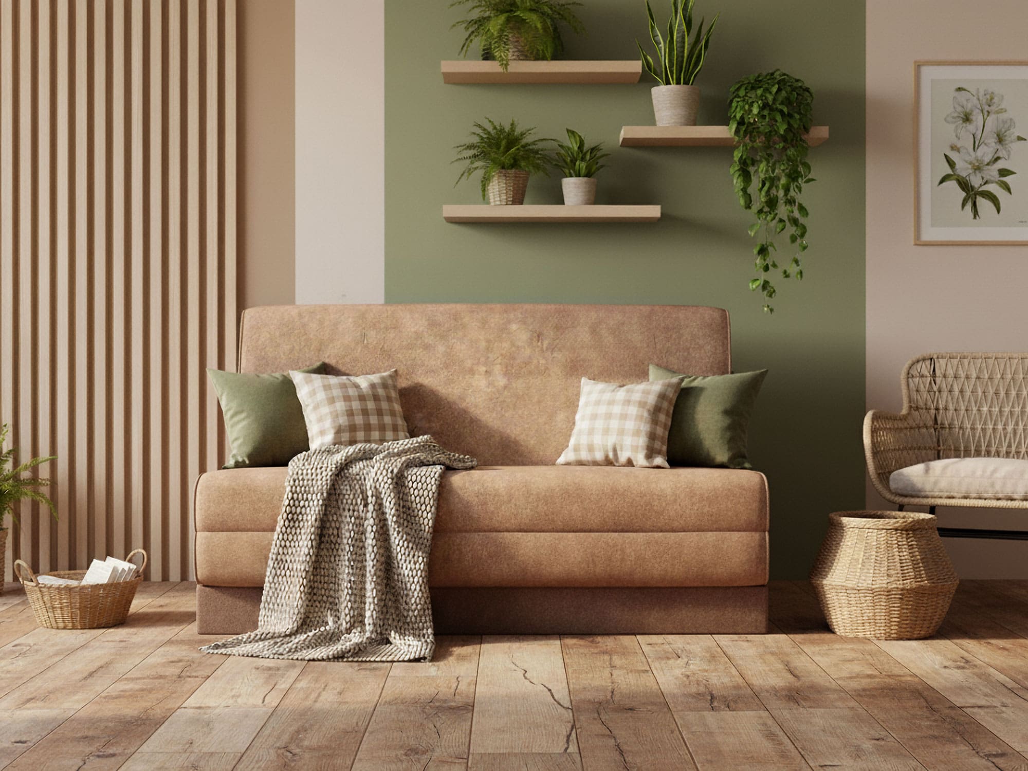 Диван выкатной малютка Ольга БП А40 Диван выкатной малютка Ольга БП А40