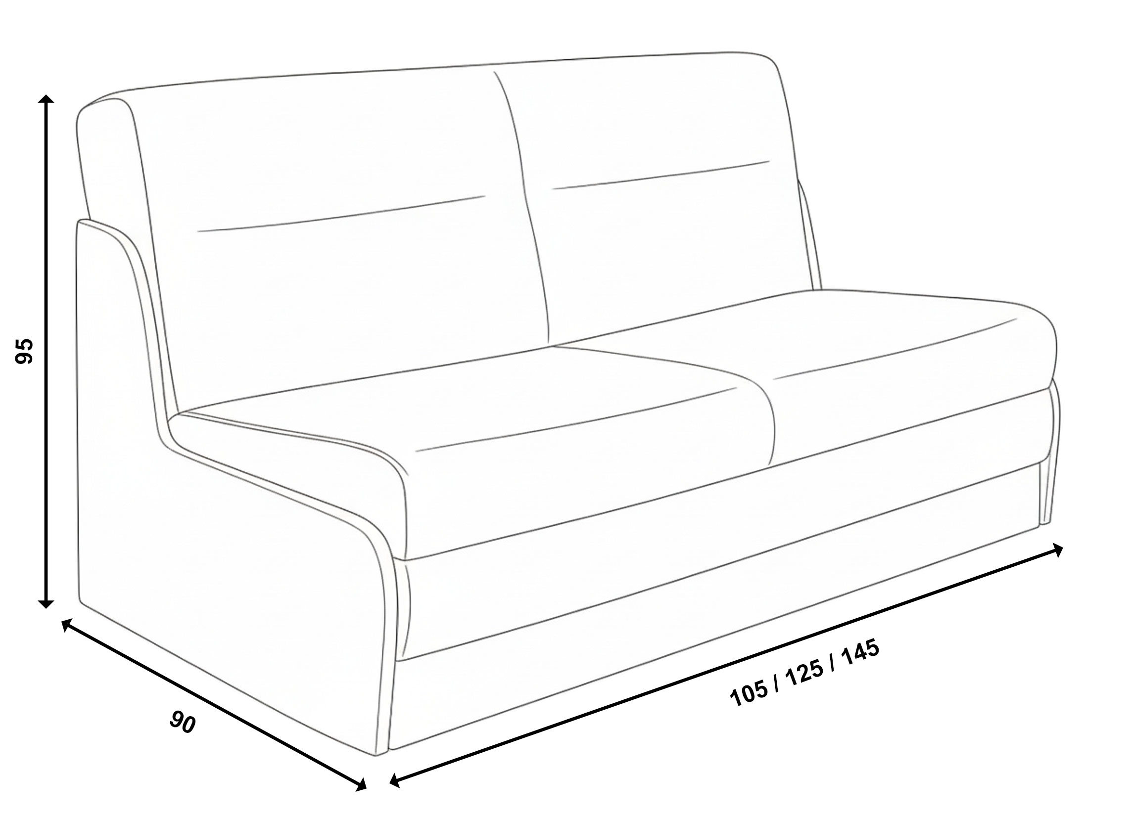 Диван выкатной малютка Ольга БП А40 Диван выкатной малютка Ольга БП А40