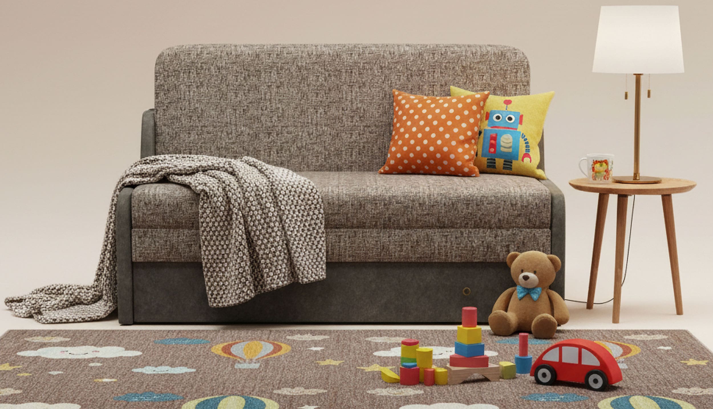 Диван детский Марина Эко БП А24 Диван детский Марина Эко БП А24