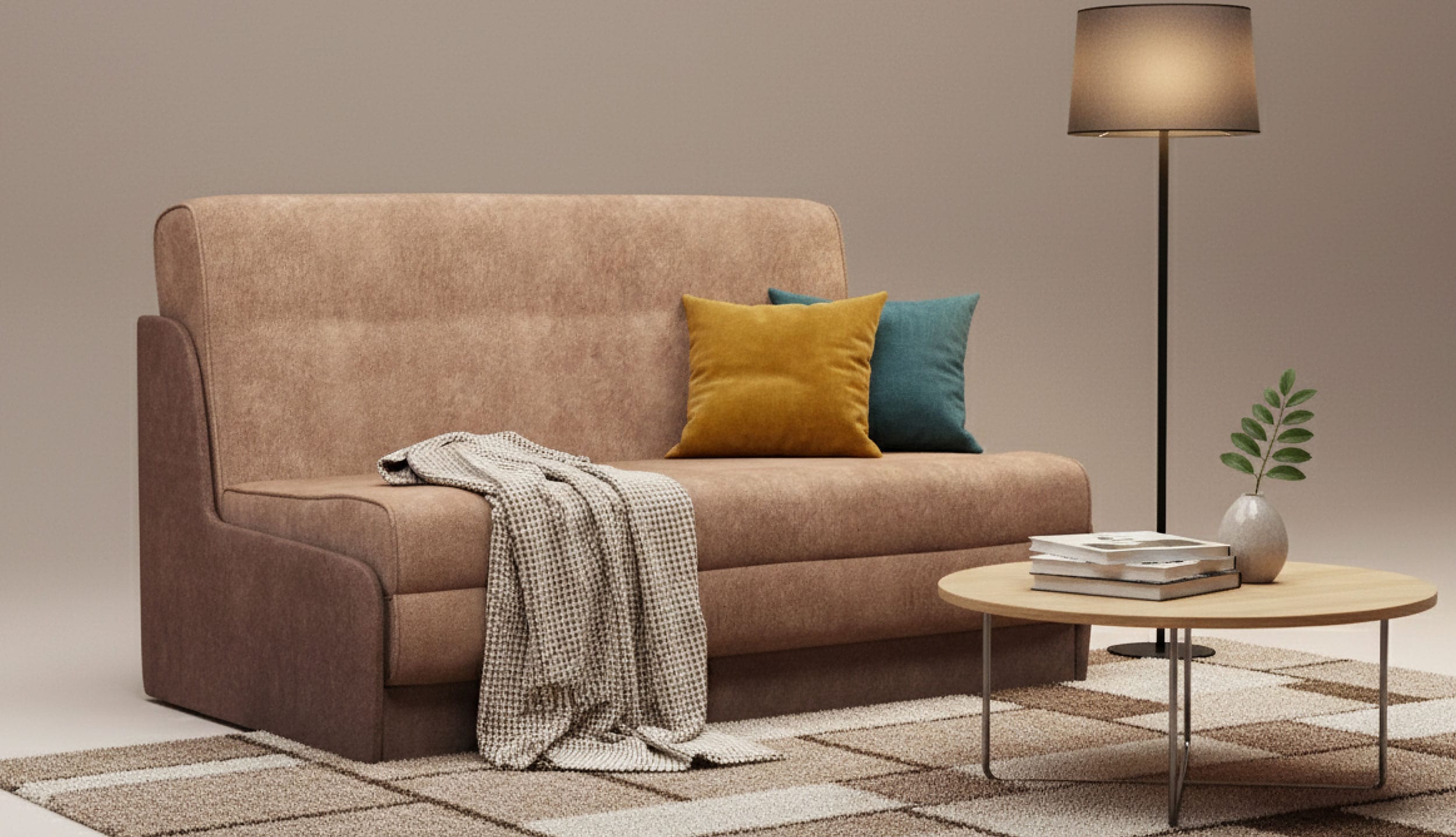 Диван выкатной малютка Ольга БП А40 Диван выкатной малютка Ольга БП А40