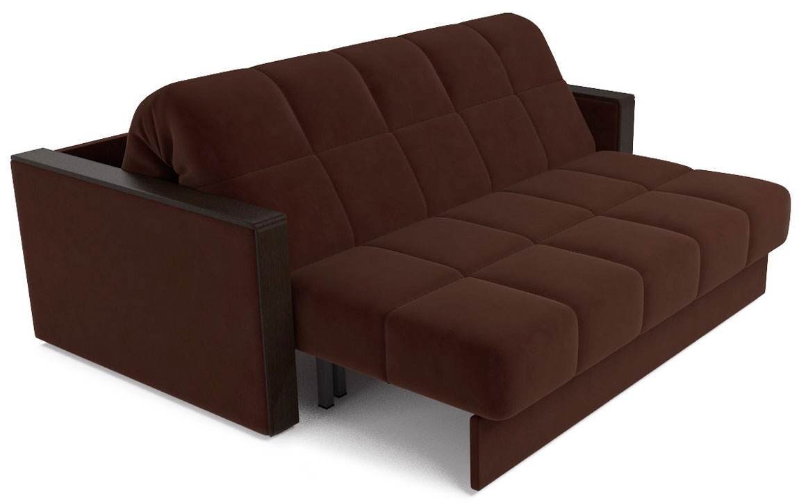 Диван аккордеон Техас (коричневый - Luna 092) Диван аккордеон Техас (коричневый - Luna 092)