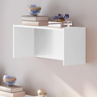 Полка верхняя Билли FS белый дизайн IKEA в интерьере