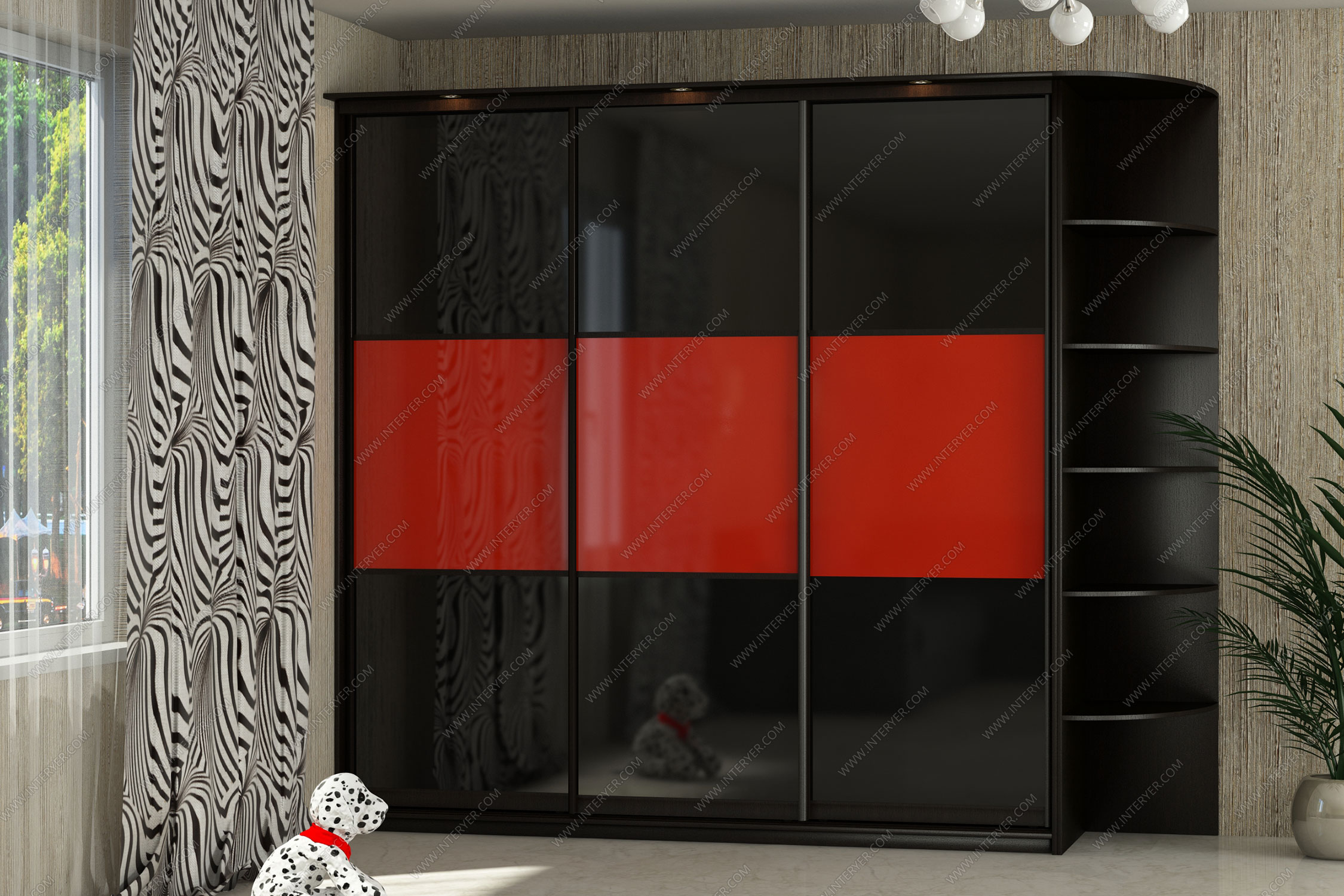 Версаль П 3-х дв. (вставки)