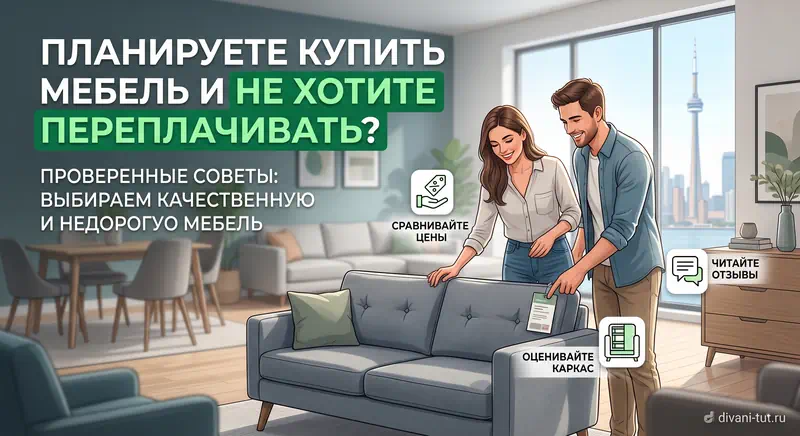 Купить мебель: практичный гид для экономных и требовательных